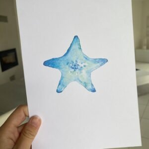 Aquarelle Etoile de mer