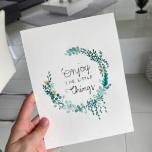 Enjoy the little things - Format A5